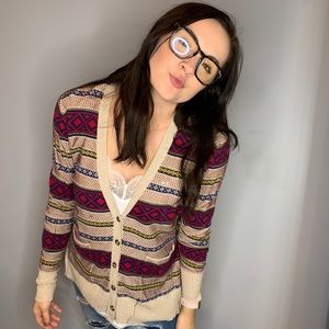 Christmas button up sweater!